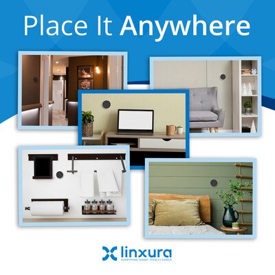 Linxura Smart Controller Wall Mount, Midnight Onyx